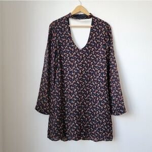 𝅺SANCTUARY Dakota Floral Choker Dress